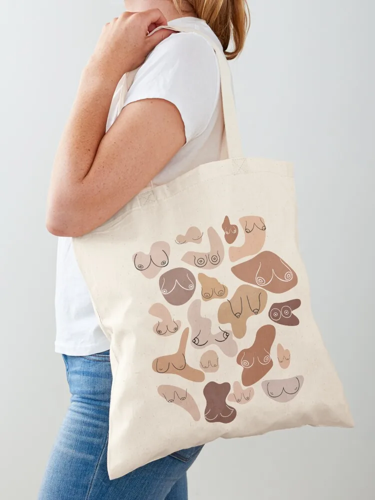

Boob Art, Boho Woman Art Tote Bag supermarket folding bag Gift bags hand bags tote bags men