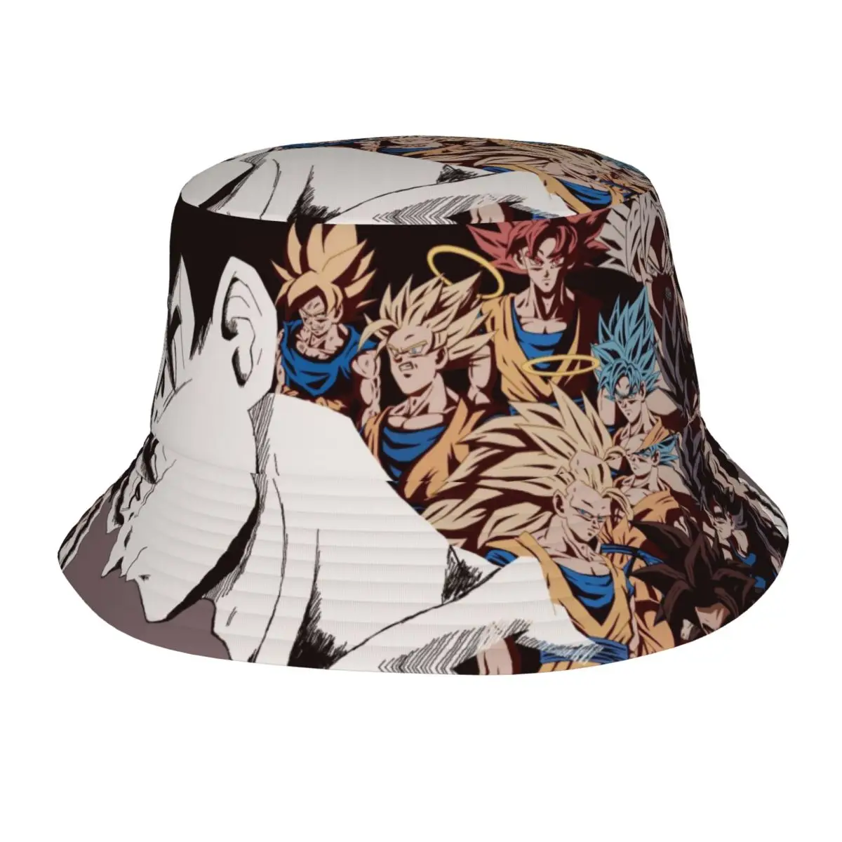 Bob unisexe Dragon Ball Z pour l'été et les vacances