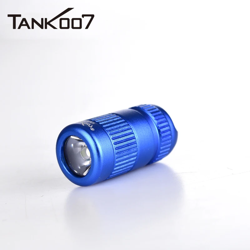 TANK007 Ultra Small LED Flashlight Waterproof High Power Light 100LM Portable Mini Flashlights for Emergency Camping Outdoor E15