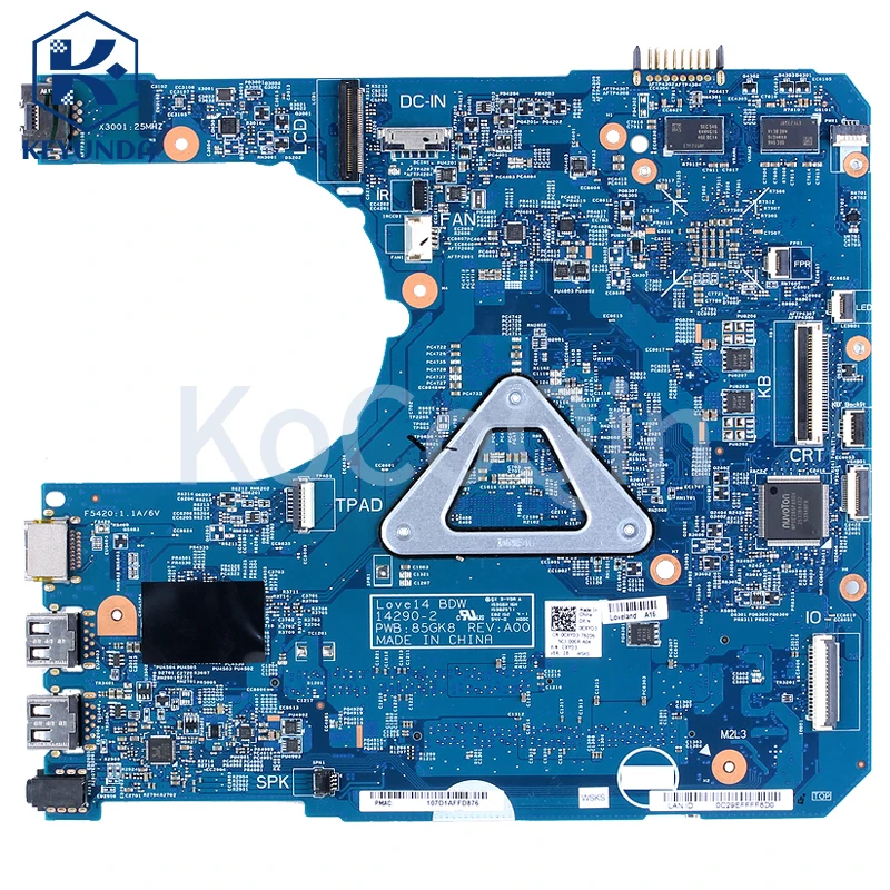 Imagem -05 - Placa-mãe Portátil para Dell Latitude Dell Latitude 3460 3560 Notebook Mainboard 142902 I35005u I5-5200u 920m 2g 04 Kvkc 0d0pg7 0cxyd3