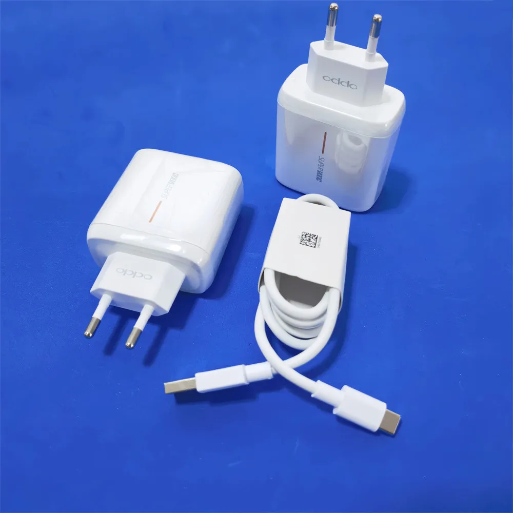 OPPO 65W Max SuperVooc Quick Charging Adapter 100cm USB C Cable for Reno 14 12 11 10 8 7 5 6 Lite 4 3 Find N3 X6 X5 Pro X X2 X3