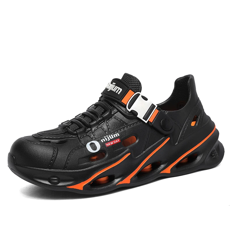 

men's Fashion Platform Sandals Summer Thick Sole Soft Eva Clogs Garden Shoes for Women Hollow Out Non Slip Beach Sandals