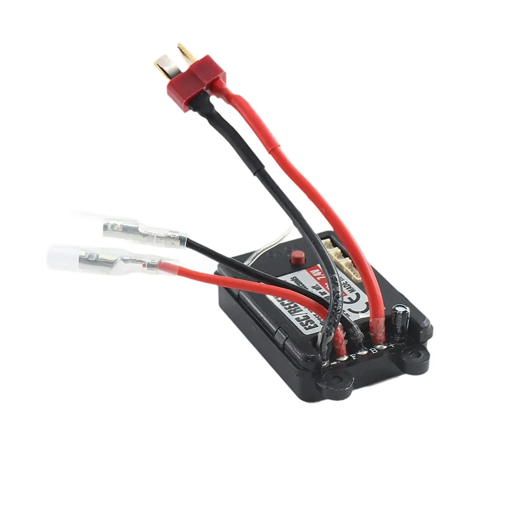 A72P 1:16 RC Brushed ESC DIY Accessory RC Brushed Electronic Speed Controller Replacements Parts for 16101 16103 Car Model