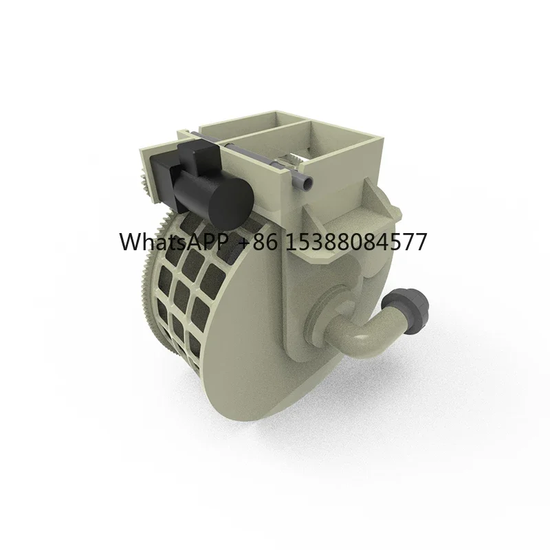 

NTS20C Submerged Type Water Cycle Filter System Aquaculture Drum Filter for Garden Pond & Fish Koi Pond Clean Water Equipment