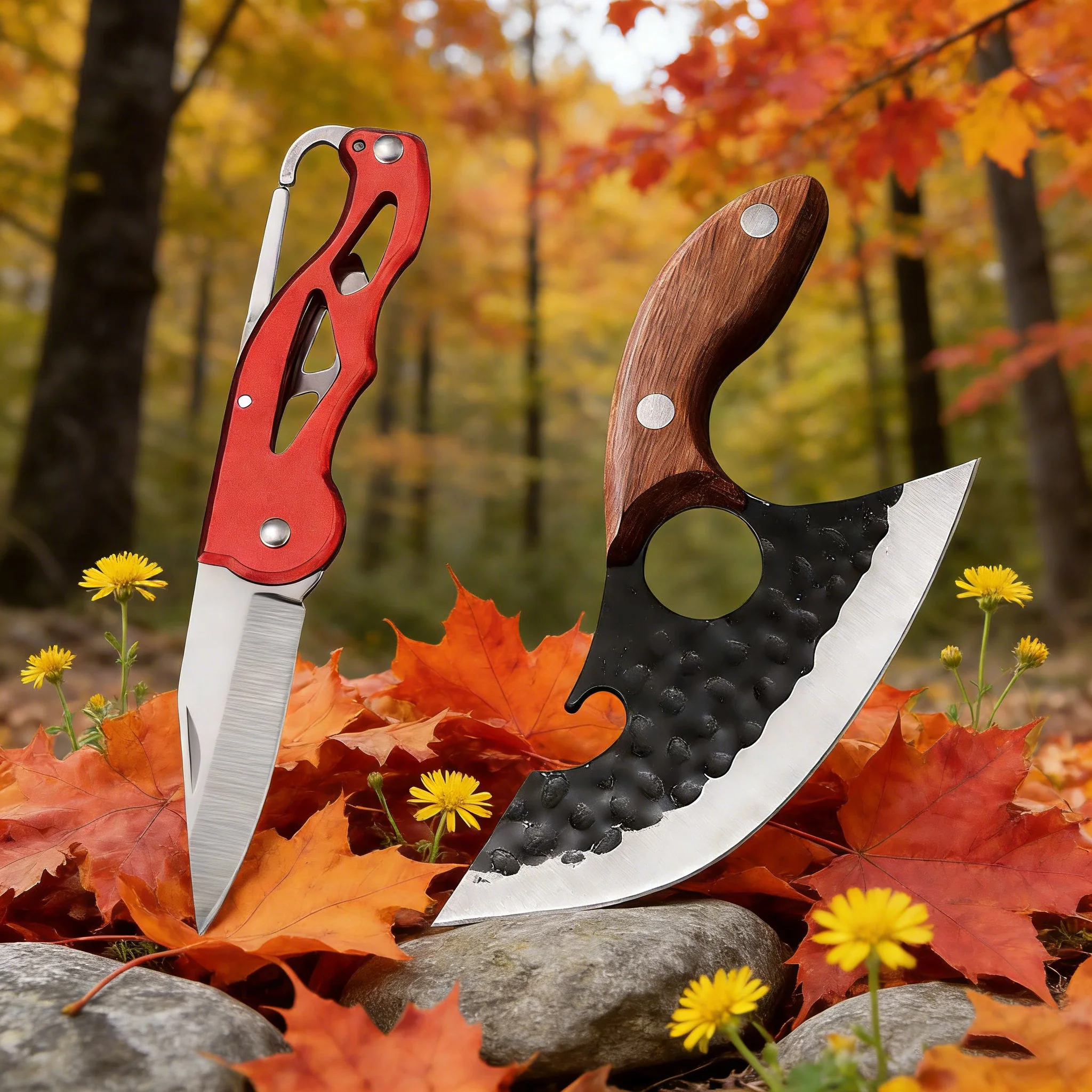 1/2PCS,Outdoor Utility Cutter Multifunction Knife Sharp Blade Lightweight for Daily Office Home DIY Craft Opening Knife Tools