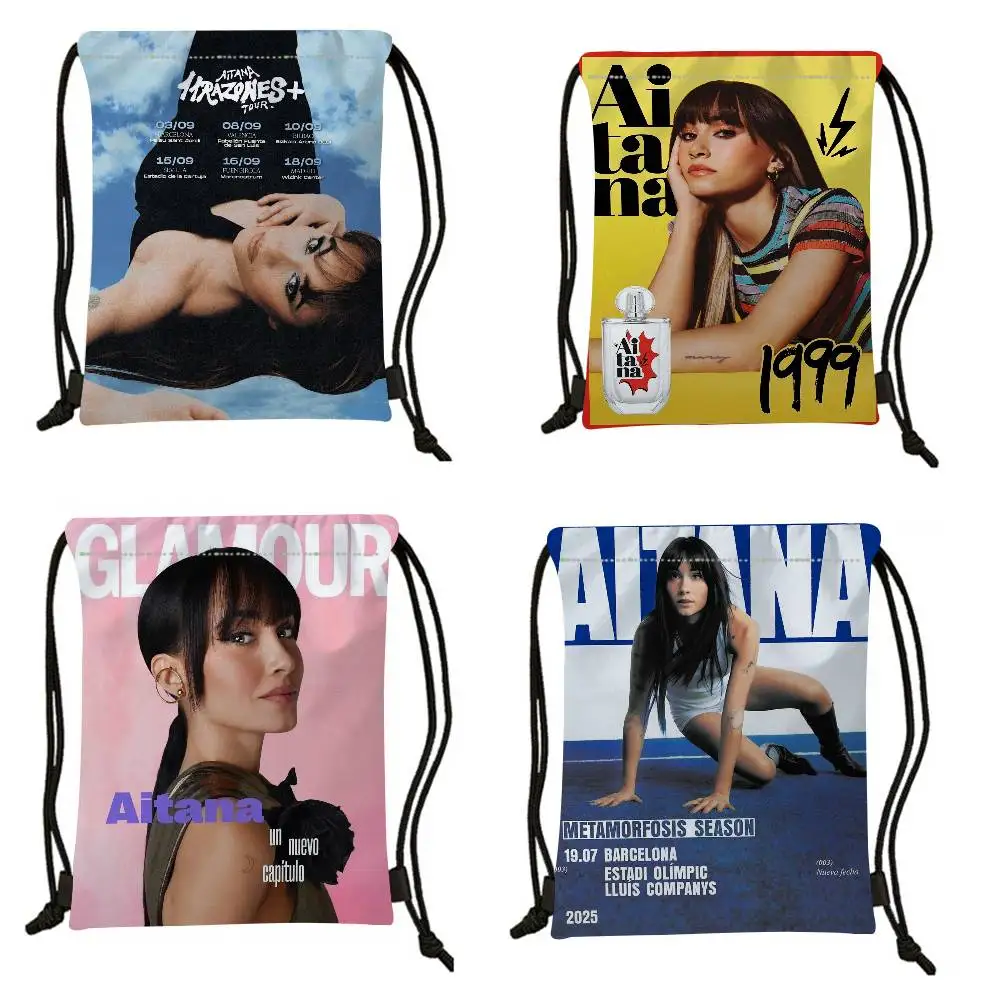 حقيبة ظهر برباط من A-Aitana O-Ocana Singer للأحذية وحقائب كتف وحقيبة رياضية #4