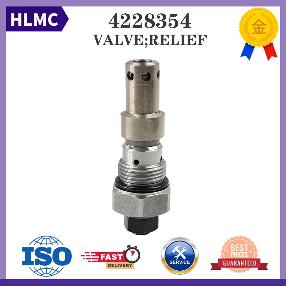 Excavator Spare Parts EX200-1 EX220 EX270 EX300 John Deer 792DLC 892 790D 892DLC Main Control Relief Valve For Excavator 4228354