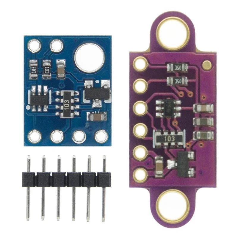 VL53L0X Time-of-Flight (ToF) Laser Ranging Sensor Breakout 940nm GY-VL53L0X V1/V2 Laser Distance Module I2C IIC GY-530 3.3V/5V