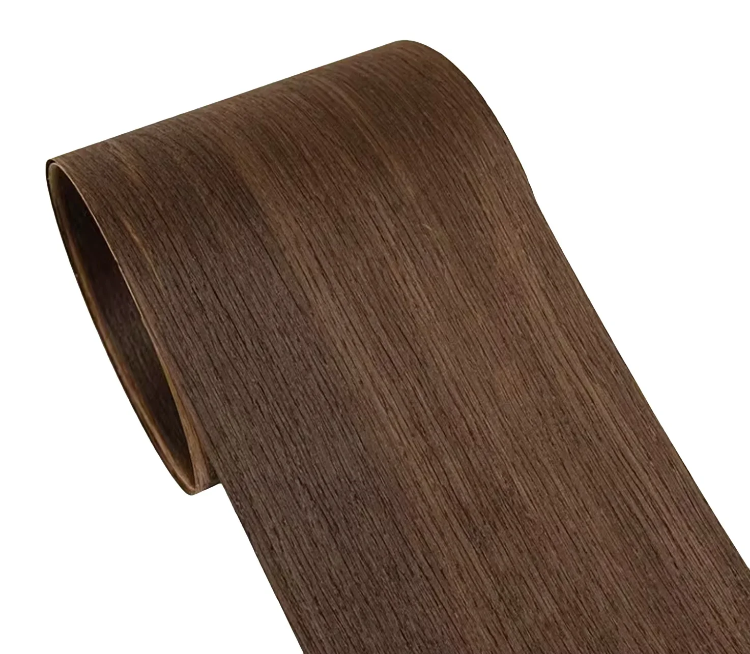 Natural Smoked Oak Dark Wood Veneer  Marquetry Veneer  L:2-2.2Metersx200x0.45mm