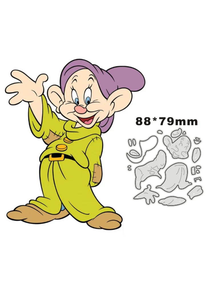 Disney Metal Cutting Dies Stencils Seven Dwarfs for DIY Scrapbooking  Album Stamp Paper Card Embossing 2022 New Die Cut