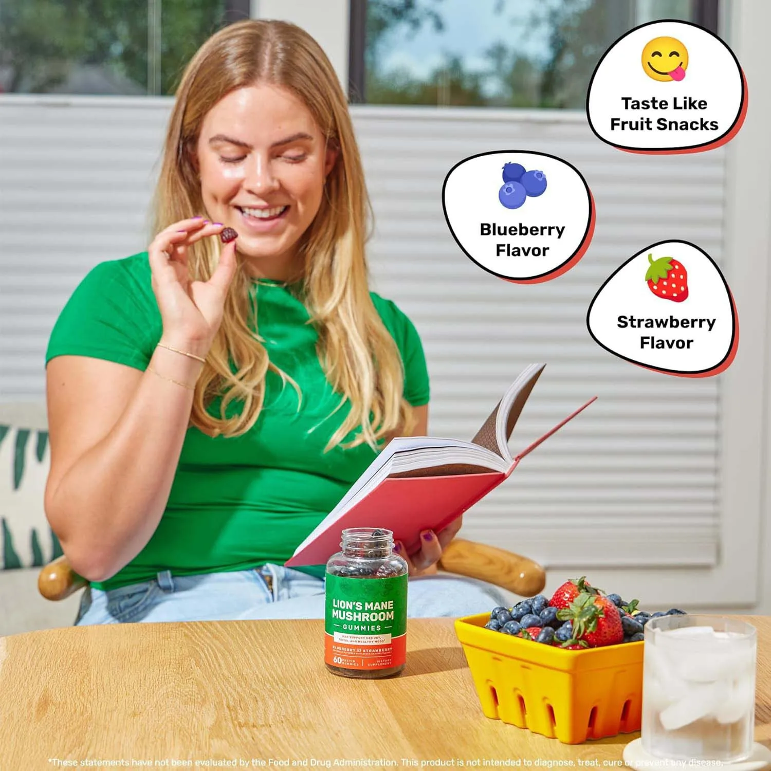 

Жевательные конфеты с грибом Львиная грива: Поддержка иммунитета, улучшение пищеварения, антиоксидантное действие, восстановление здоровья