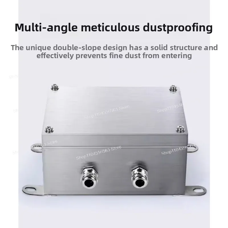 304/316L Stainless Steel Outdoor Junction Box - Waterproof Anti-Corrosion UK Terminal Box, Customizable Breakout Box