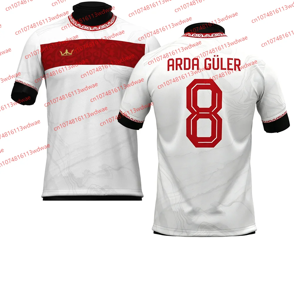 Türkiye Style clothing Football Jersey Quick-Drying ARDA GULER 8 Jersey Outdoor football training Special Edition Kid T-shirt