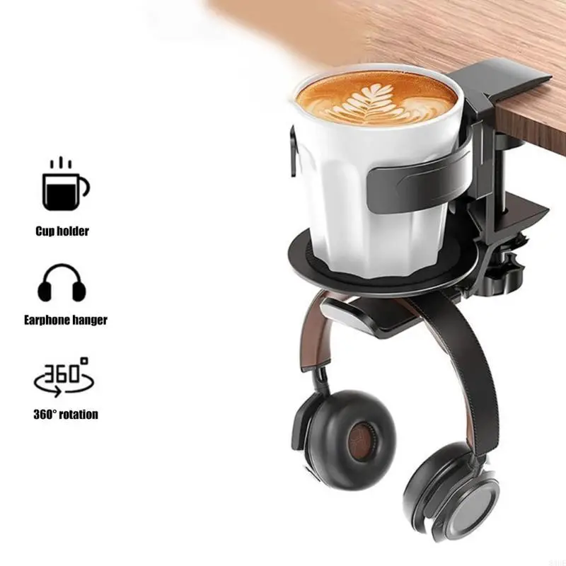 Titular fones ouvido multiuso com suporte bebida integrado para uso 83ce