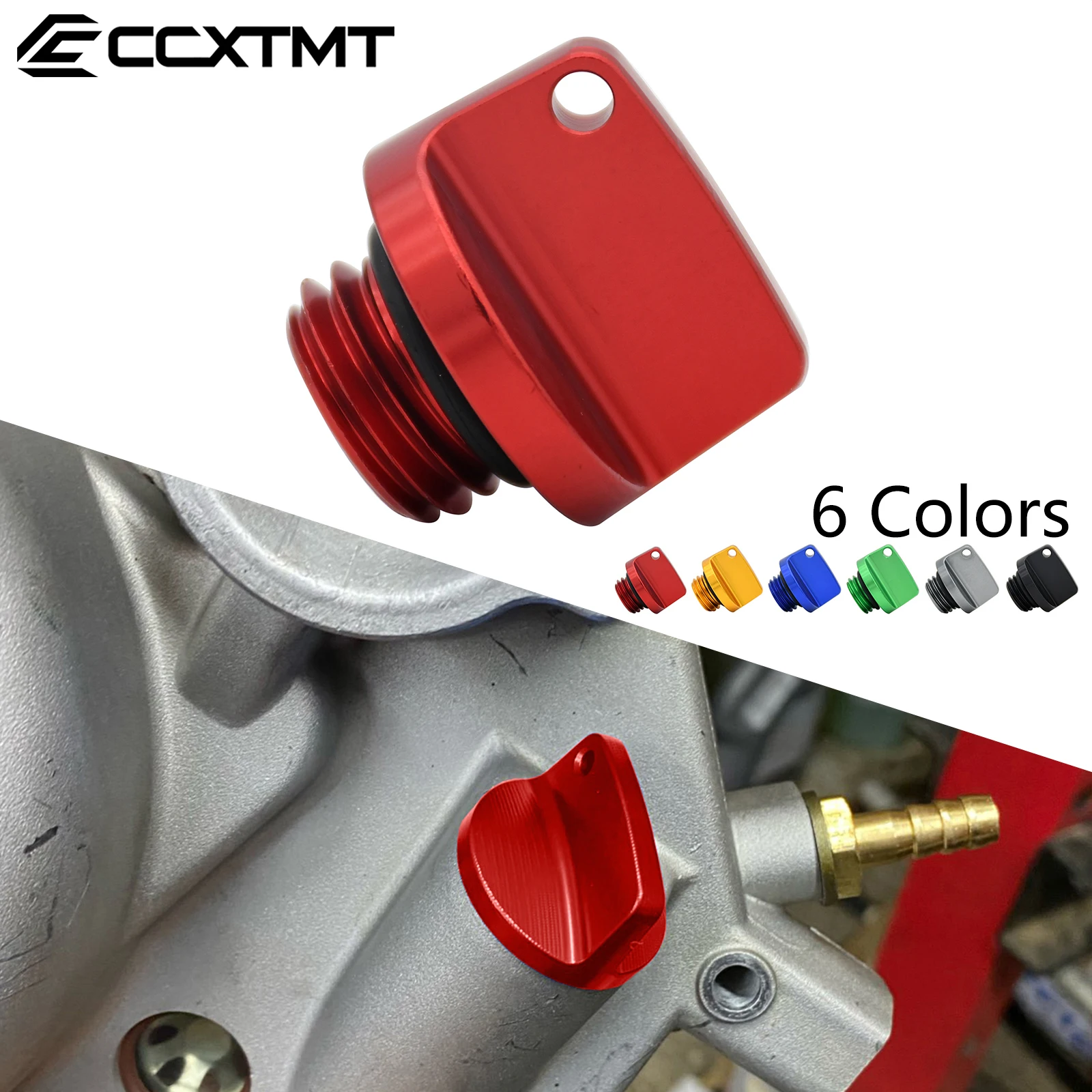 Мотоциклетная пробка маслозаливной горловины M20*2.5 для Honda CB CBR 250F 300F 400F 500F 250RR 600RR CRF CR, для Yamaha YZ WR 65 80 85 125 250