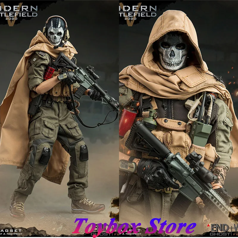 FLAGSET FS 73030 1/6 END+War Ghost 2.0 Movable Action Figure Modern Battlefield 2020 Original 12