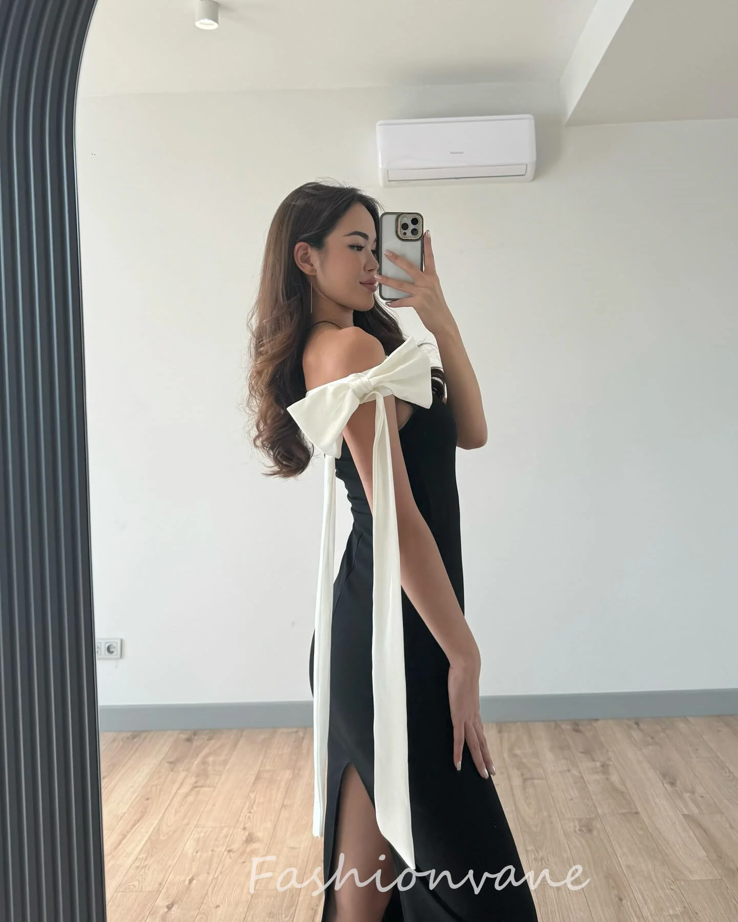 

Fashionvane Customized 2024 Off Shoulder Cocktail Dress Floor Length Long Formal Evening Party Dress 2024 robes de soirée