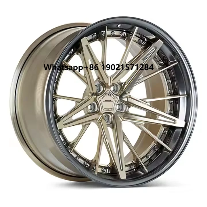 

BW Customized Luxury Double Two--piece 2 Piece 5 Hole 20 Inch Forged Alloy Wheels for High End Racing Cars Wheel
