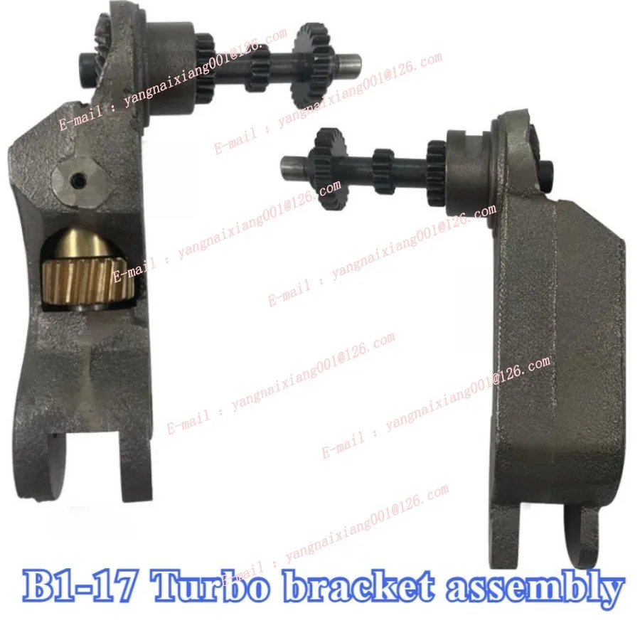 3# 4# 5# 6# Milling Machine Tools Accessories Worm Gear Cradle Fit B1-17 Turbo Bracket Assembly Mill J Head PART