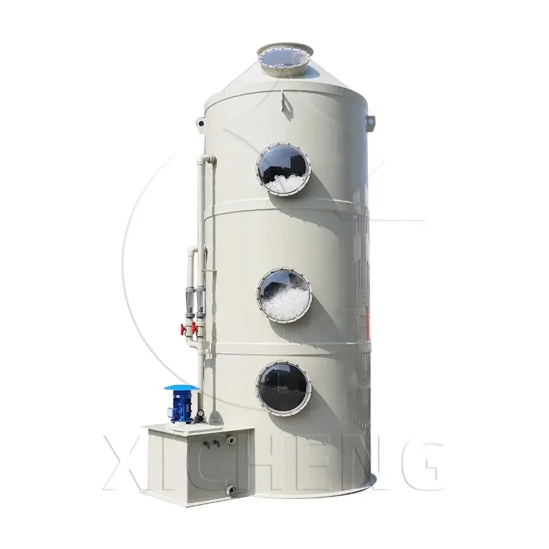 Air Scrubber Purifier H2S NH3 Purification And Deodorization Wet Scrubber Equipment