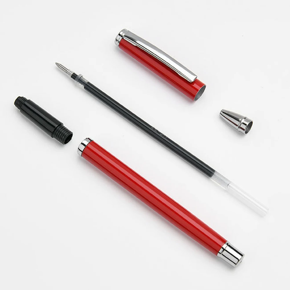 

7 шт. набор гелевых ручек 0,5 мм с черными чернилами, компактный дизайн, ручки для письма, подходящие для студентов, офисный фирменный приз