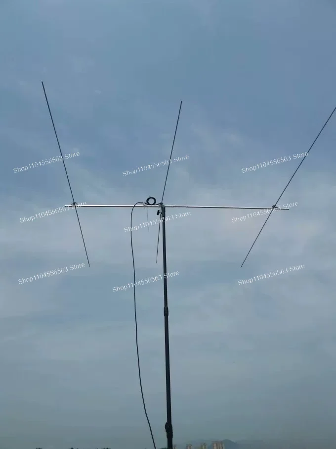 6m Band 3 Element Yagi Antenna Kit 2.2m Boom 7.15dBd 13dB F B VSWR less than 1.5 Ultra Light Portable 1.25m Packed 1kW SSB CW