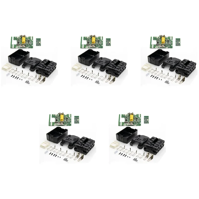 

ABMR-Plastic Case Nesting Cell Protection Detection Protection Board PCB For 18V BL1840 BL1850 BL1830 Battery, 10Set