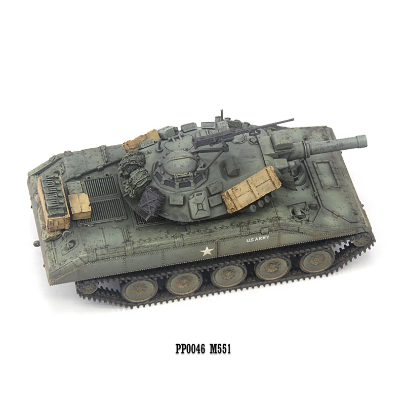 1: 72 PP0046 US M551 Sheridan Tank Model 2024 New Edition Finished product collection model