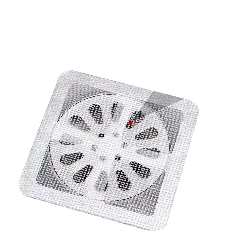 5-20Pcs Disposable Floor Drain Sticker Shower Drain Hair Catcher Cover Sink Strainers Anti-blocking Bathtub Mesh Filter Sticker