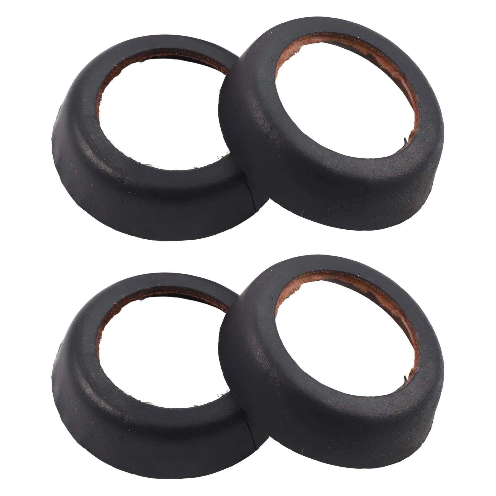 2pcs 4pcs Black Cowhide Leather Cuff For Piston Sleeve For Model 75 Swing Hand Water Replacement Parts Accessories