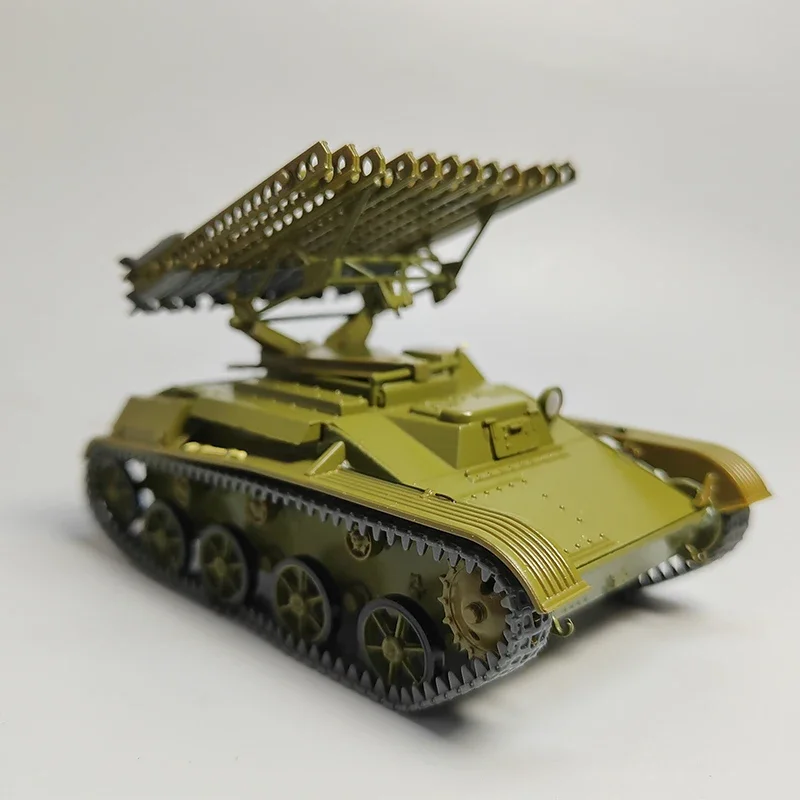 

Classics Gifts 1:43 Scale Diecast Alloy Soviet BM8-24(T60) Main Battle Tank Chariot Model Militarized Combat Track Type