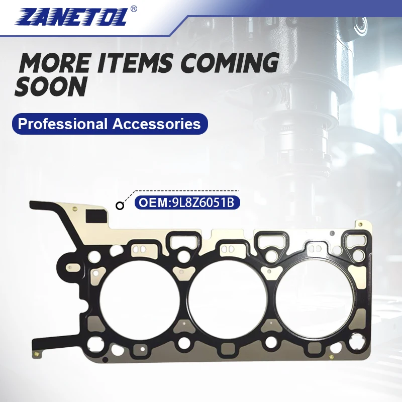 

ZANETOL Cylinder Head Gasket for FORD ESCAPE 2009~2012 FUSION 2010~2012 for MAZDA TRIBUTE 2010~2011 9L8Z6051B 9L8E6083AA 772620