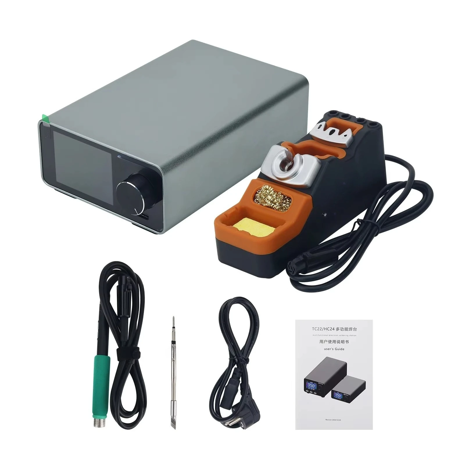 TC22 240W Soldering Station Kit with SDC02 Soldering Iron Stand + T245 Handle + C245 Soldering Iron Tip