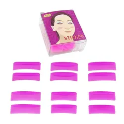 6Pairs Reusable Eyelash Perming Pad Silicone Lash Lifting Kit Curler Curling Rod Shield Lashes Extension Supplies