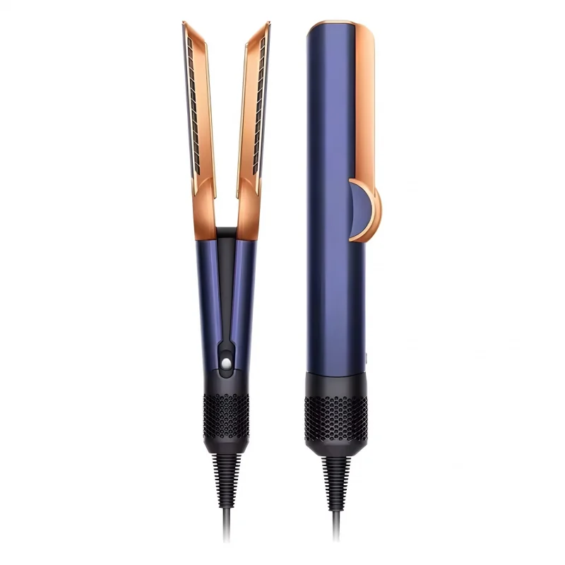 

2 in 1 Hairdryer + Air Straight, Dual-use Dry hair Style from Wet Hair Ionic Dryer Straightener for Medium Long Hair UK EU US