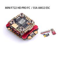 SKYSTARS F722FC &AM32 55A 4IN1 ESC MINI 20x20 Stack 3-6S Baro Built-in OSD Full Color LED Support DJI RC FPV Racing Drone