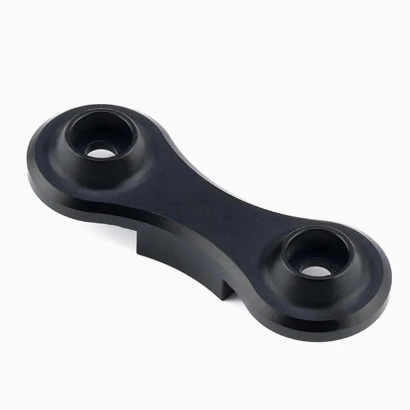 

Custom Parts CNC Service Plastic Parts Manufacturer Black Plastic Double-hole Mechanical Connecting Rod