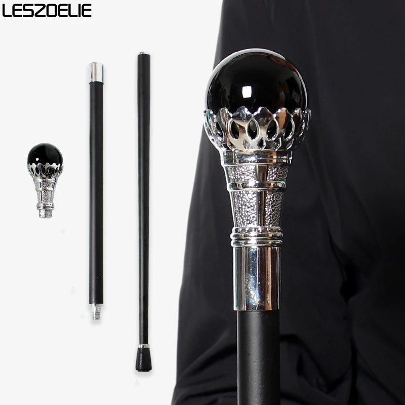 dark-style-silver-crown-with-black-crystal-ball-for-men-women-halloween-party-decorative-stick-cospaly-accessory