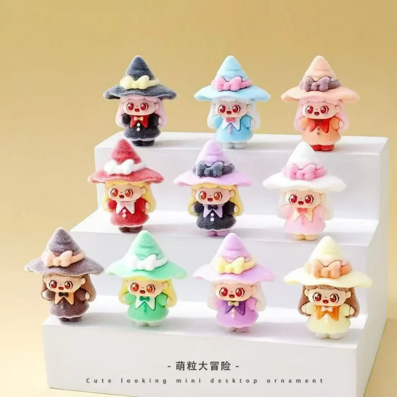 

Best-selling decorative figurines - Little Witch, Sweetie, Cute Ball, DIY figurine toys, trendy desk ornaments, gift items