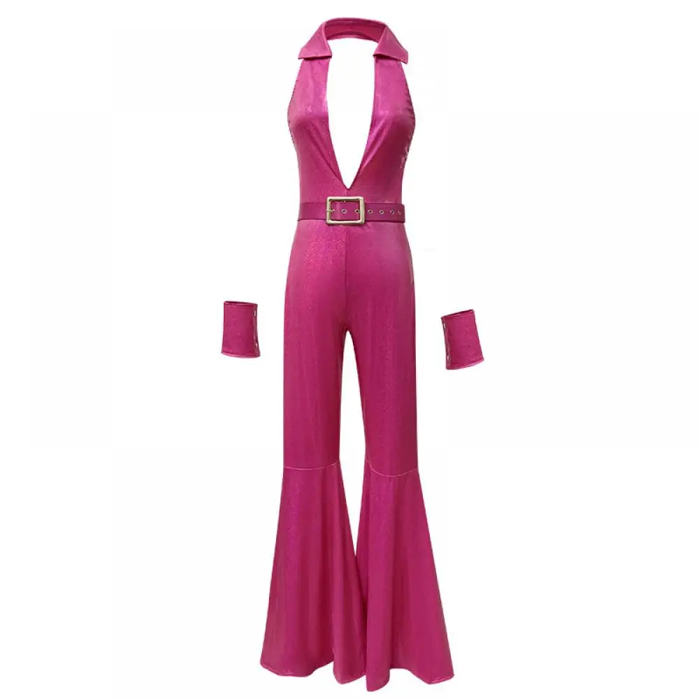 Body Hippie Années 70 Sexy avec Ceinture – photo 11
