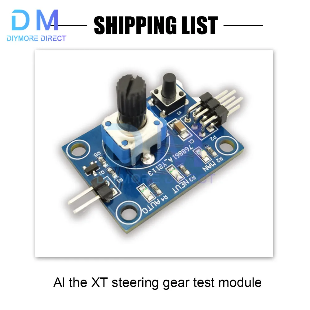 Servo Tester Module Three indicator Servo Test Module Power Anti-reverse Connection