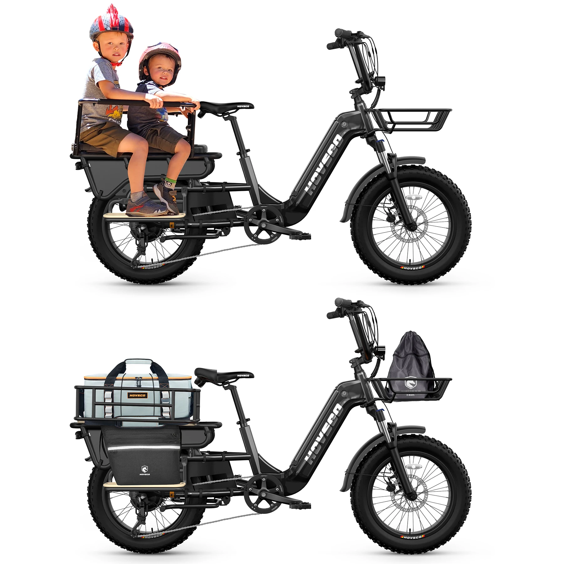 Best Selling EU Local Stock Warehouse Electric Cargo Bike 750W 48V 15Ah 20*3.0 Large-Capacity and High-Power Transferable Goods
