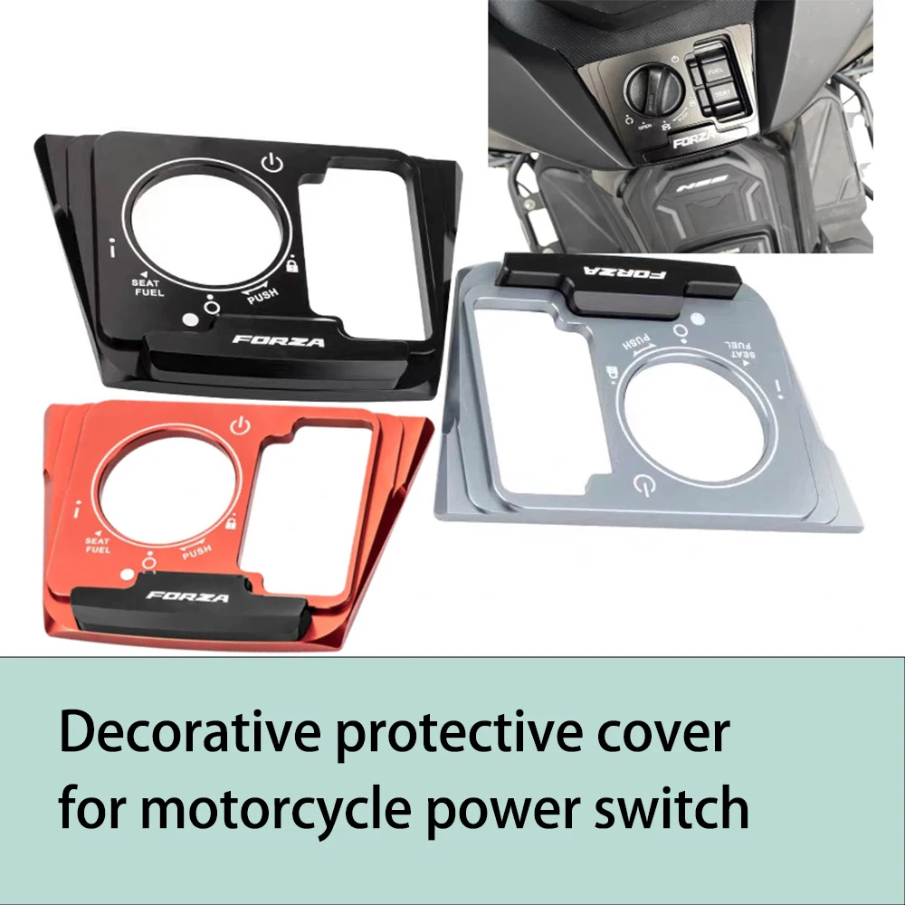 For Honda FORZA350 Forza300 Forza 125 FORZA 150 NSS 300 350 Ignition Switch Cover Electric Door Lock Button Cover Protector