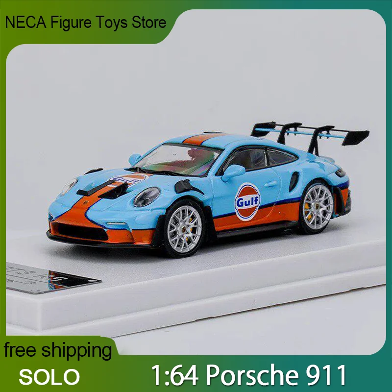 ソロ-1-64-スケール-ポルシェ-911-gt3-rs-992-合金ダイキャストカーモデル-静的装飾品-ホームデコレーション-コレクション-ギフト-コレクター向け-おもちゃ
