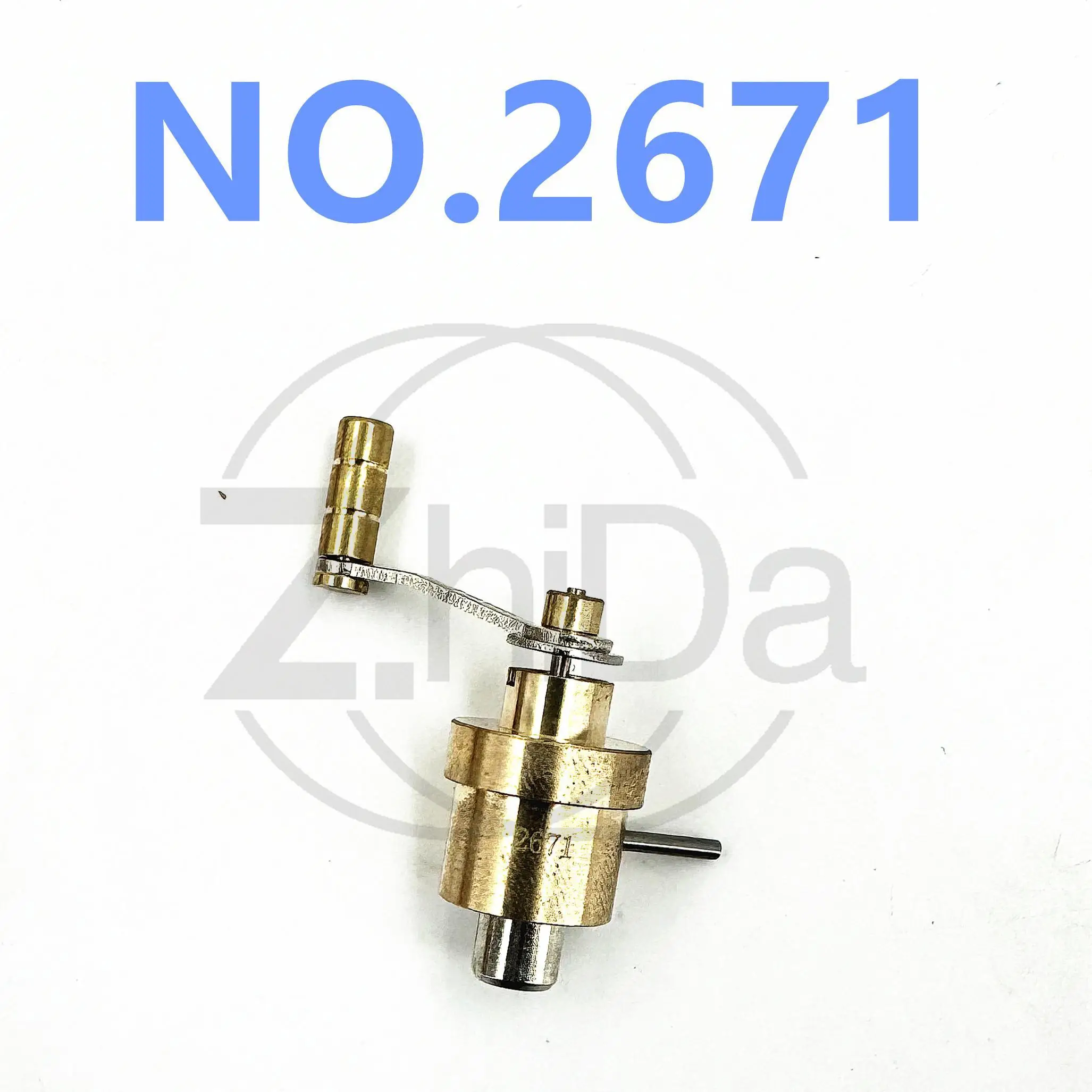 2pc-時計修理ツール-時計ムーブメント用キーワインダー-メインスプリングワインダー、全銅製メインスプリングワインダー、時計職人用アクセサリー