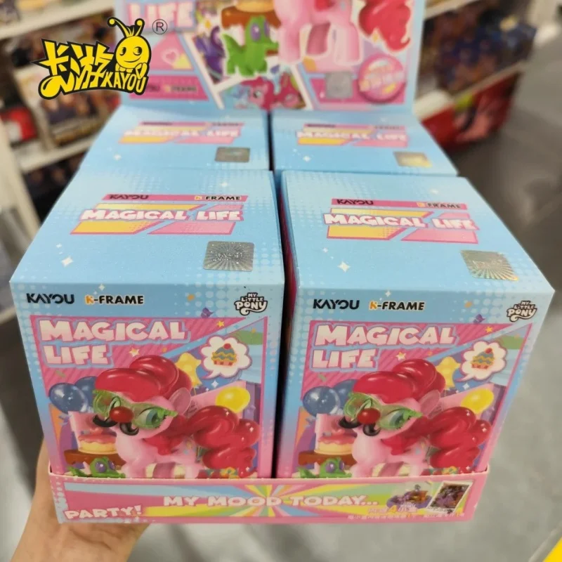 

Genuine New Arrival Hot Sale Kayou My Little Pony Mini Scene Series Blind Box Desktop Decoration Magical Life Girl Birthday Gift