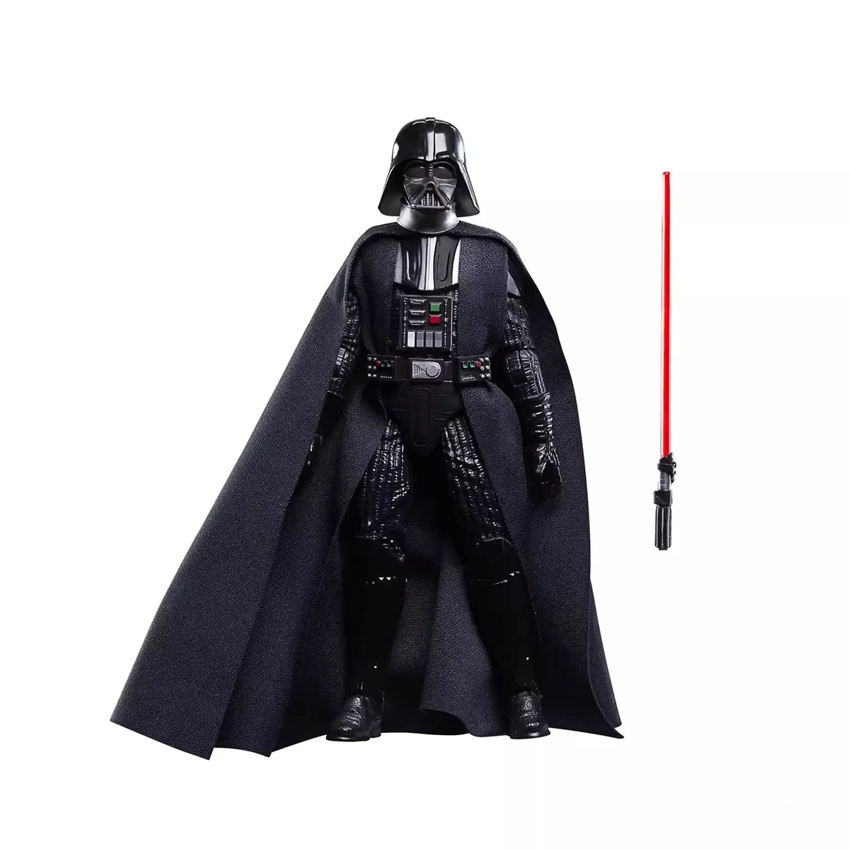Em estoque original hasbro star wars a série preta uma nova esperança darth vader anime figura de ação modelo coleção brinquedos meninos