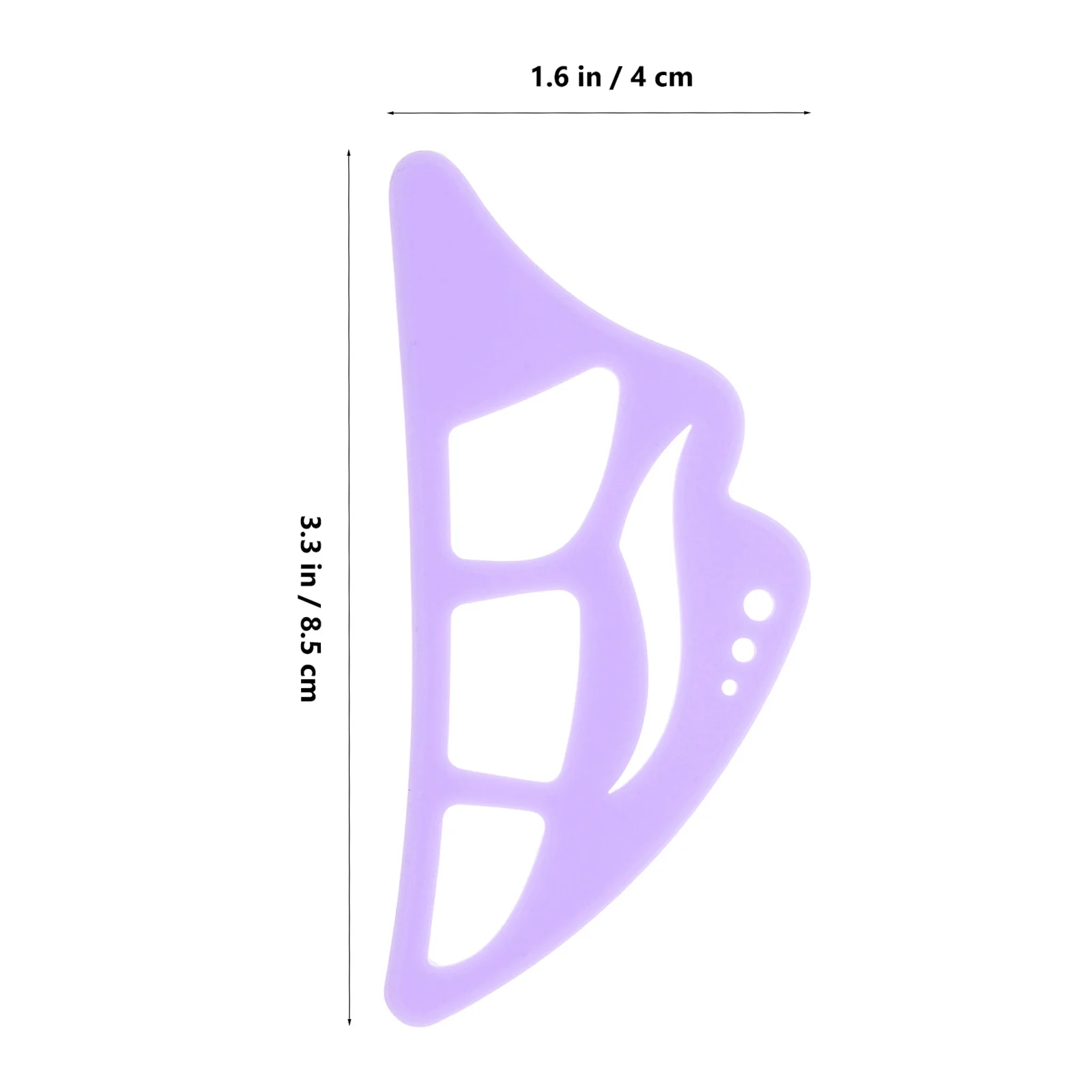 アイライナーステンシルシリコンアイメイクツール再利用可能な精密ガイドウィングドライナー用クイックアプリケーションアイシャドウテンプレート