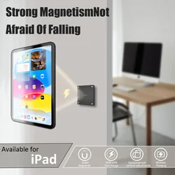 Zilvex AC Magnetic Wall Mount Charger for iPad Pro/Air/Mini 8.3-11-13in 15W Fast Charge Base + Case Set Smart Home Tablet stand