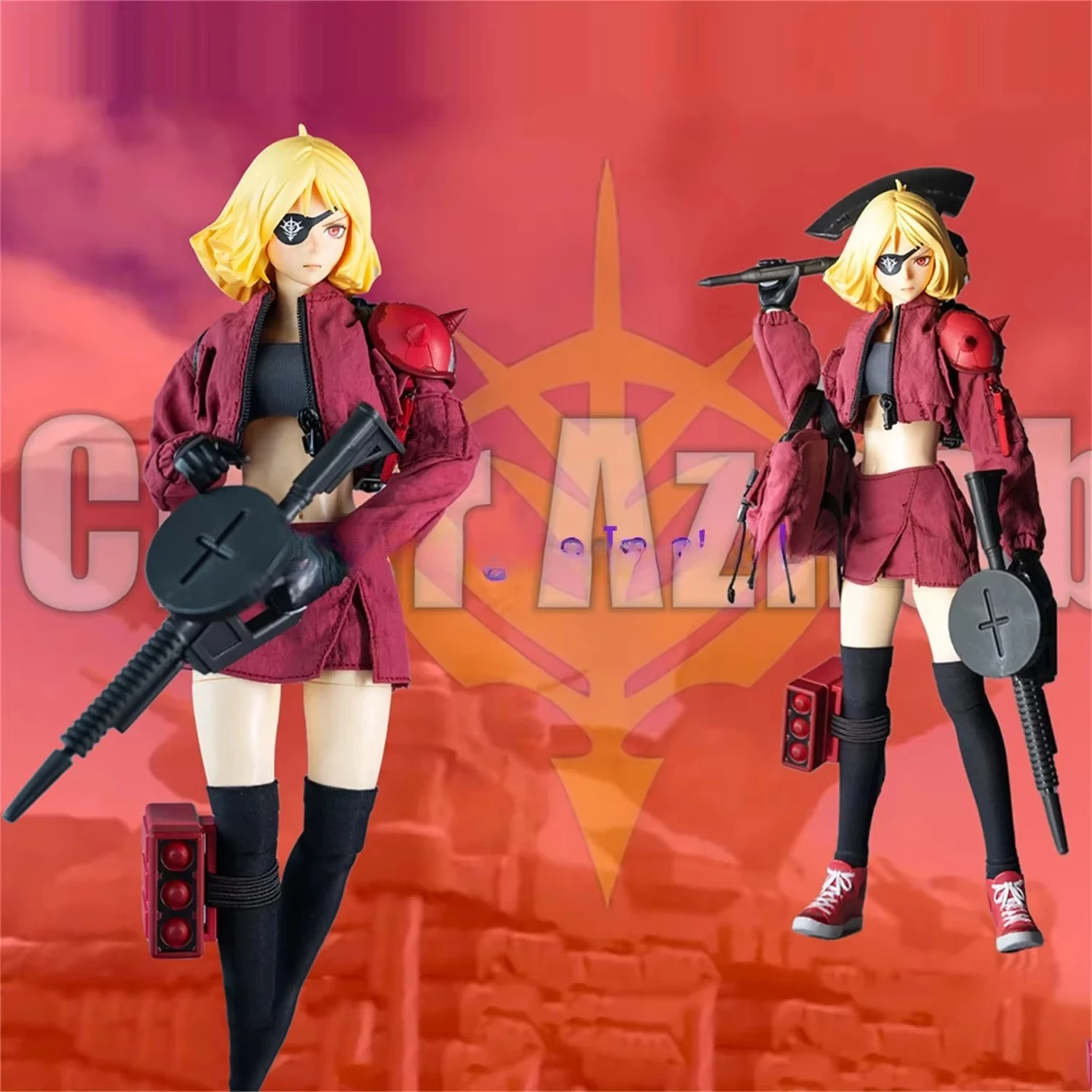 

In Stock Yiya Studio YIYA02 Zha Girl Huaxia 1/6 Mobile Suit Girl Machine Assembled Movable Doll Toy Collection Gift